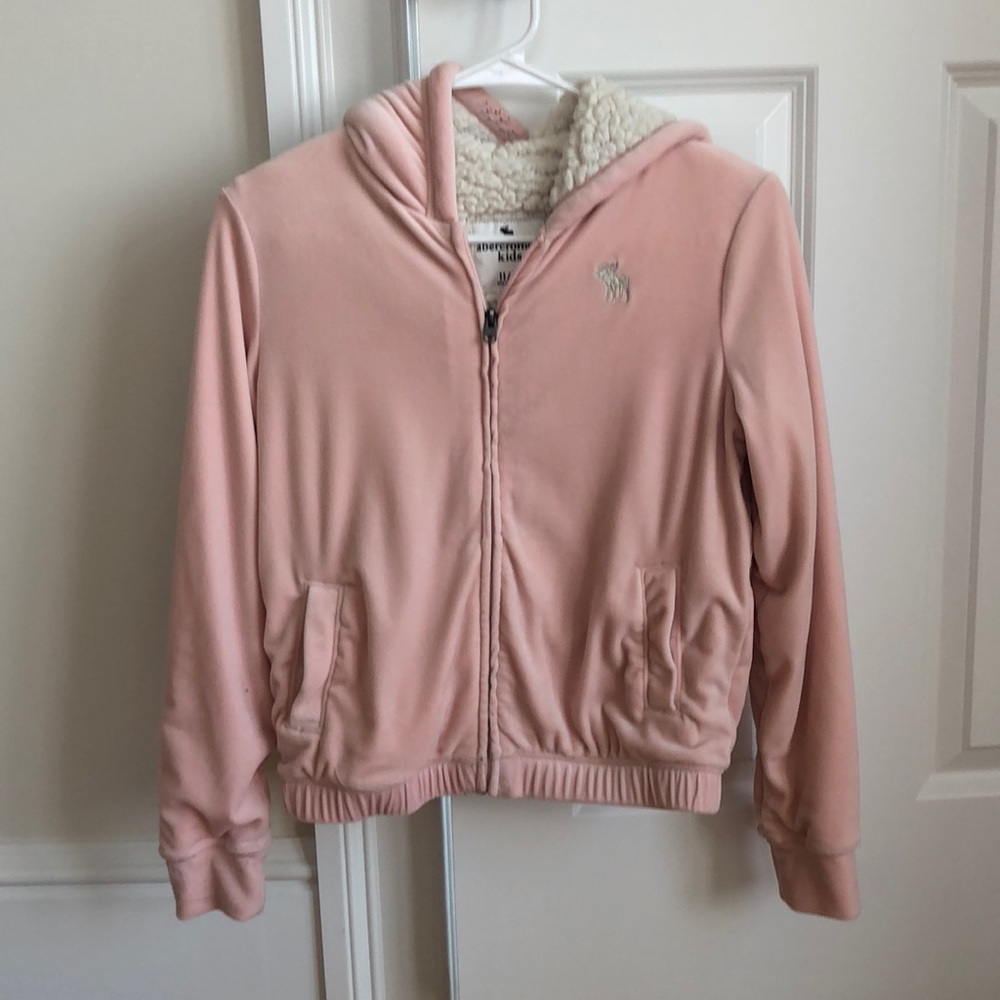 Abercrombie kids Sherpa lined hoodie